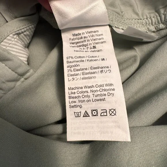 J.Crew 4" Stretch Chino Shorts - Size 14 - MF0245 - Picture 8 of 8